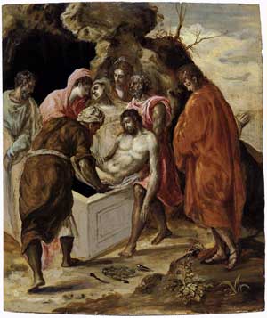 El Greco: Krisztus sírbatétele